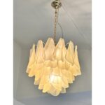 Sanded Champagne "Rondini" Murano Chandelier - Image 5