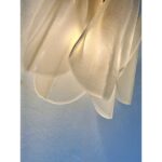 Contemporary Modern Sanded Champagne "Rondini" Murano Wall Sconces - Image 9