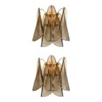 Multicolor Amber "Rondini" Murano Wall Sconces - Image 10