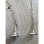 Contemporary Oval Transparent “Tronchi” Murano Glass Chandelier in Venini Style. - Image 7