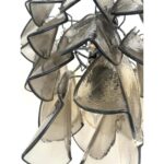 Smoked-Fumè “Rondini” Murano Glass Cascade Chandelier - Image 4