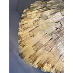 Luxury Huge Champagne e Fumè “Tronchi” Murano Glass Chandelier in Venini Style. - Image 7