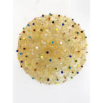 Venetian Gold Flowers and Multicolored Murano Glass Flush Mount - Image 10
