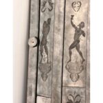 Venetian Mythological Hand-Carving Baccus Figures in Antiqued Mirror - Image 10