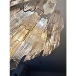 Contemporary Murano Glass  Multicolor cutted"Tronchi" Chandelier - Image 6