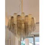 Contemporary Murano Glass  Multicolor cutted"Tronchi" Chandelier - Image 8