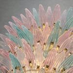 Contemporary Murano Glass "Palmetta" Multicored Italian Chandelier - Image 6