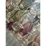 Contemporary Violet “Poliedri” Murano Glass Chandelier in Venini Style - Image 7