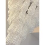 Venetian Luxury Mid Century-Modern "Conchiglie" Murano Glass Chandelier - Image 6