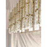 Contemporary Modern Italian "Tropical" Murano Glass Gold Chandelier by Simoeng - Image 4