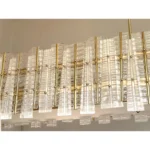 Contemporary Modern Italian "Tropical" Murano Glass Gold Chandelier by Simoeng - Image 11