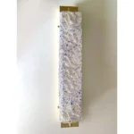 Luxury Gold Wall Sconces With Blue "Graniglia" Murano Glass --Set of Two - Image 6