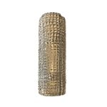 Contemporary Modern Smoked-Fumè“Crocodile” Murano Glass Wall Sconces-Set of Two - Image 2
