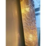 Luxury Gold Wall Sconces With Pink-Ametista "Graniglia" Murano Glass --Set of Two - Image 7