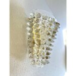 Pair of Luxury Italian "Spikes" Murano Glass Scenographic Wall Sconce - Image 3