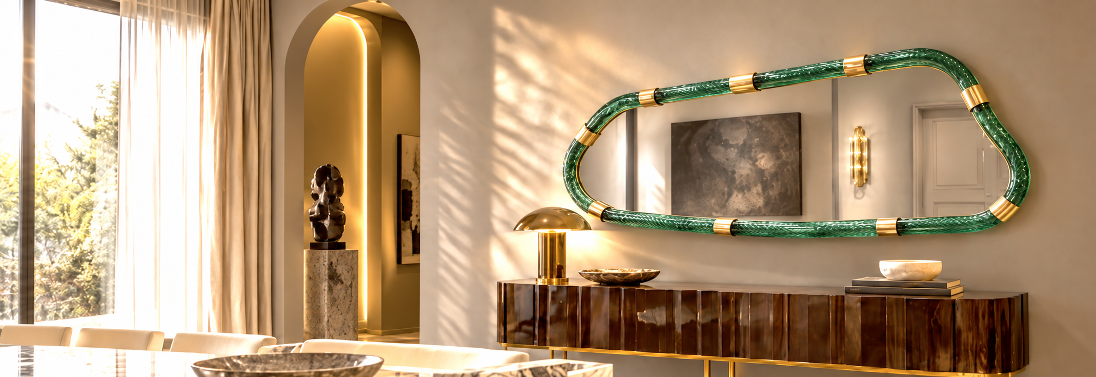 TORCHON-TORCIGLIONE-MIRROR-CUSTOM-SIMOENG-MURANO-GLASS